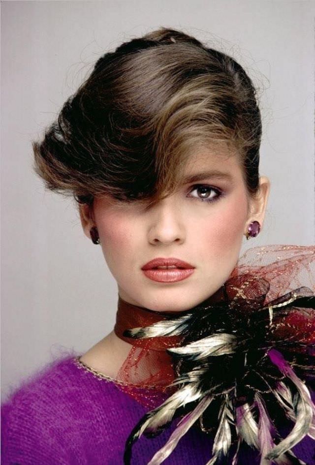 Gia Carangi photographed by Stan Malinowski for Vogue, December 1979
