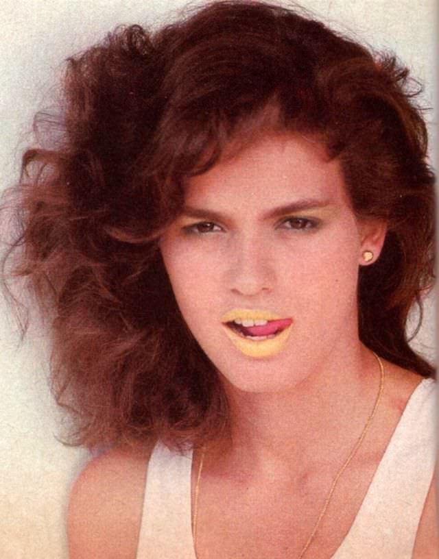 Gia Carangi photographed by Scavullo for Vogue, July 1980
