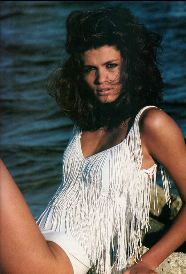 Gia Carangi photographed by Scavullo for Vogue, November 1980