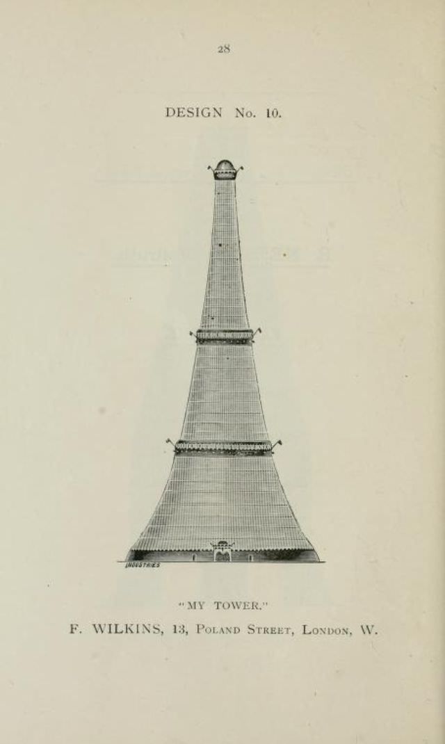 50+ Competitive Designs Submitted For The Construction Of Great Tower For London In 1890