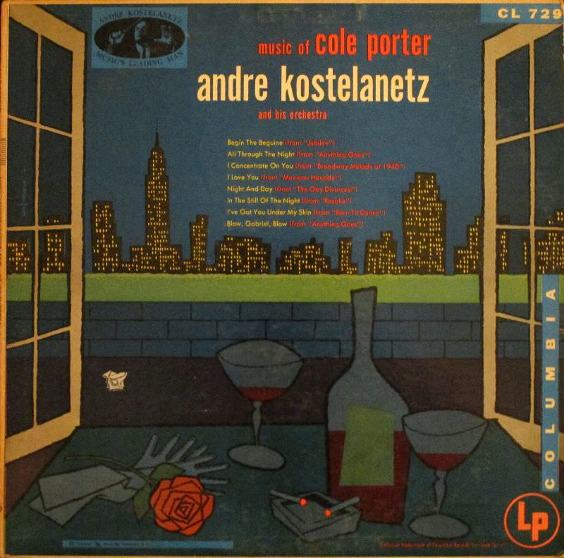 Music of Cole Porter, Andre Kostelanetz & His Orchestra, 1955