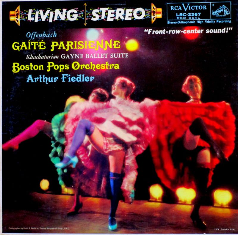 Gaîté Parisienne / Gayne Ballet Suite, Boston Pops, 1958