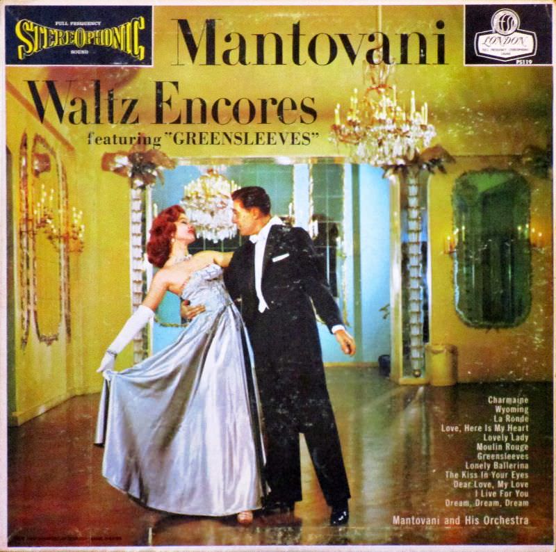 Mantovani Waltz Encores, 1958