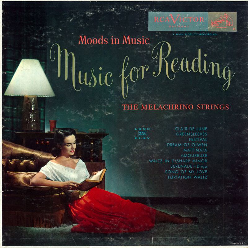 Moods In Music: Music For Reading, Melachrino Strings, 1958