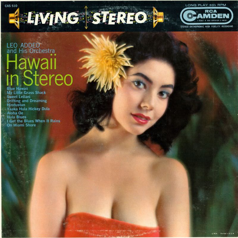 Hawaii in Stereo, Leo Addeo Orchestra, 1959
