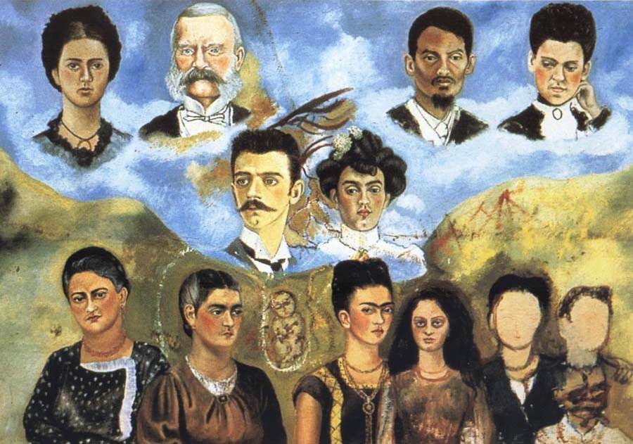 Portrait of Frida's Family