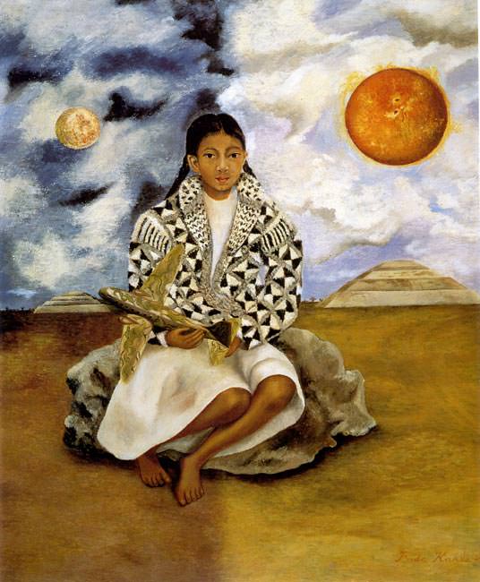 Portrait of Lucha Maria, A Girl from Tehuacan, 1942