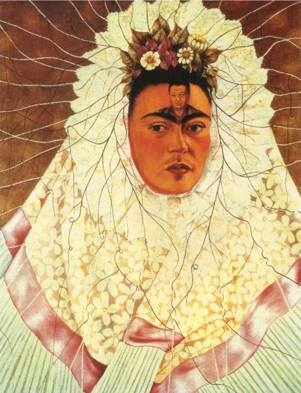 Self Portrait as a Tehuana, 1943