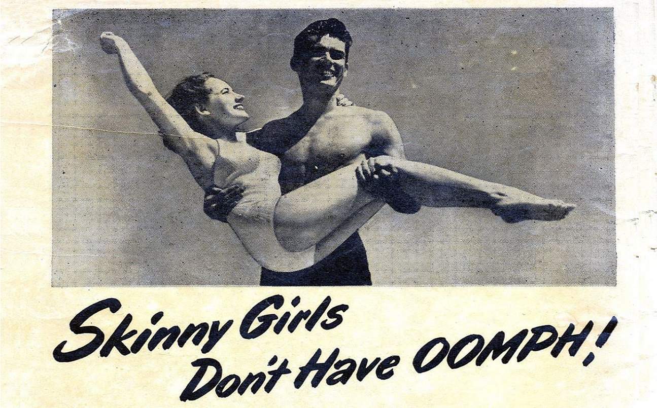 vintage weight gain ads