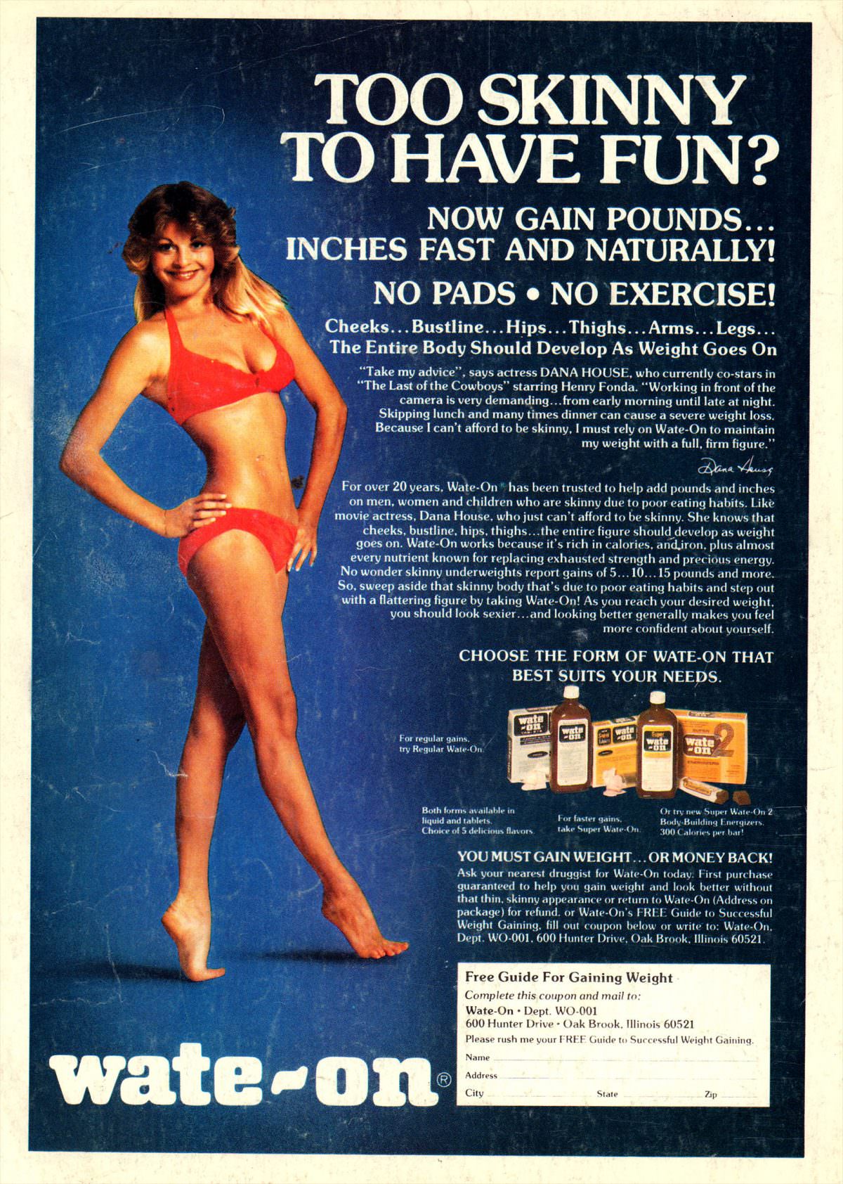 50+ Hilarious Vintage Ads Promoting Weight Gain For Women For Ridiculous Reasons