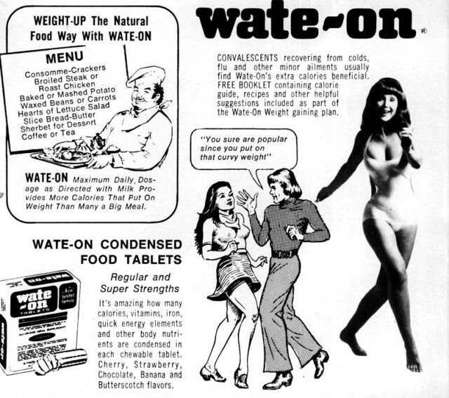 50+ Hilarious Vintage Ads Promoting Weight Gain For Women For Ridiculous Reasons