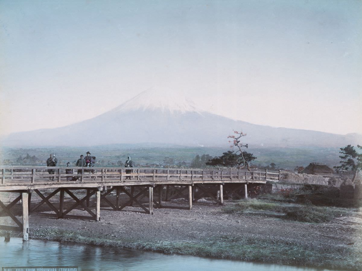 Fuji from Yoshiwara (Tokaido)