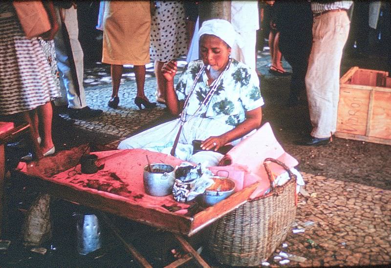 Baiana lady, icon of the Bahia