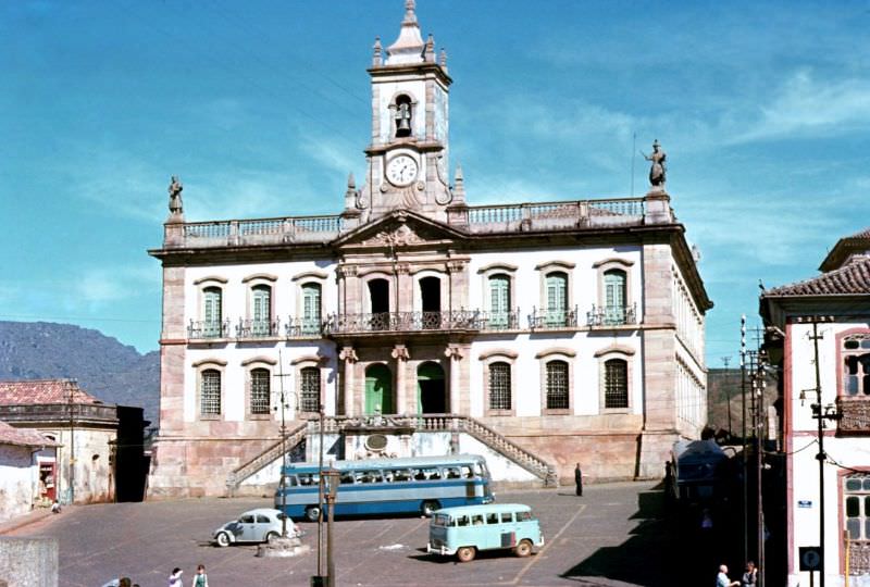 Minas Gerais. Ouro Preto, Museu da Inconfidência, Praça Tiradentes