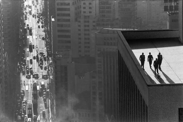 Urban scene in São Paulo, 1960