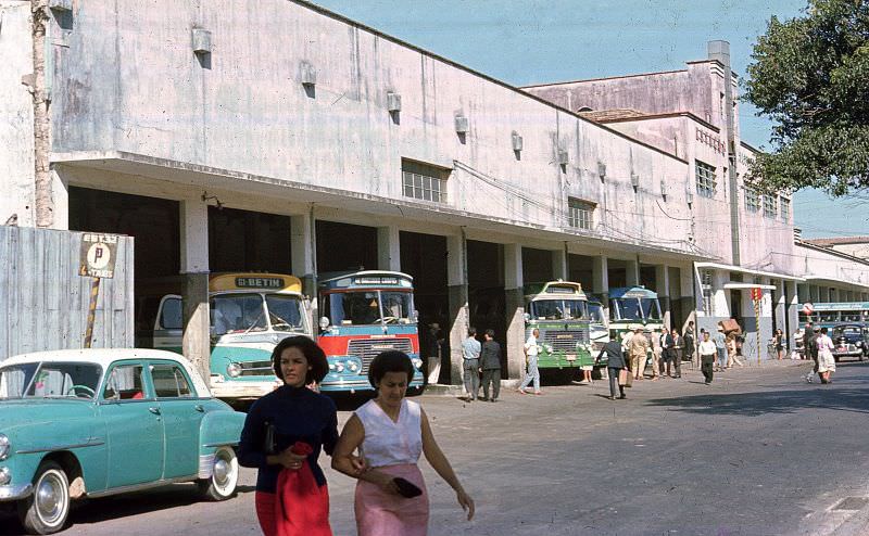 Bahia. Inside the Salvador bus station