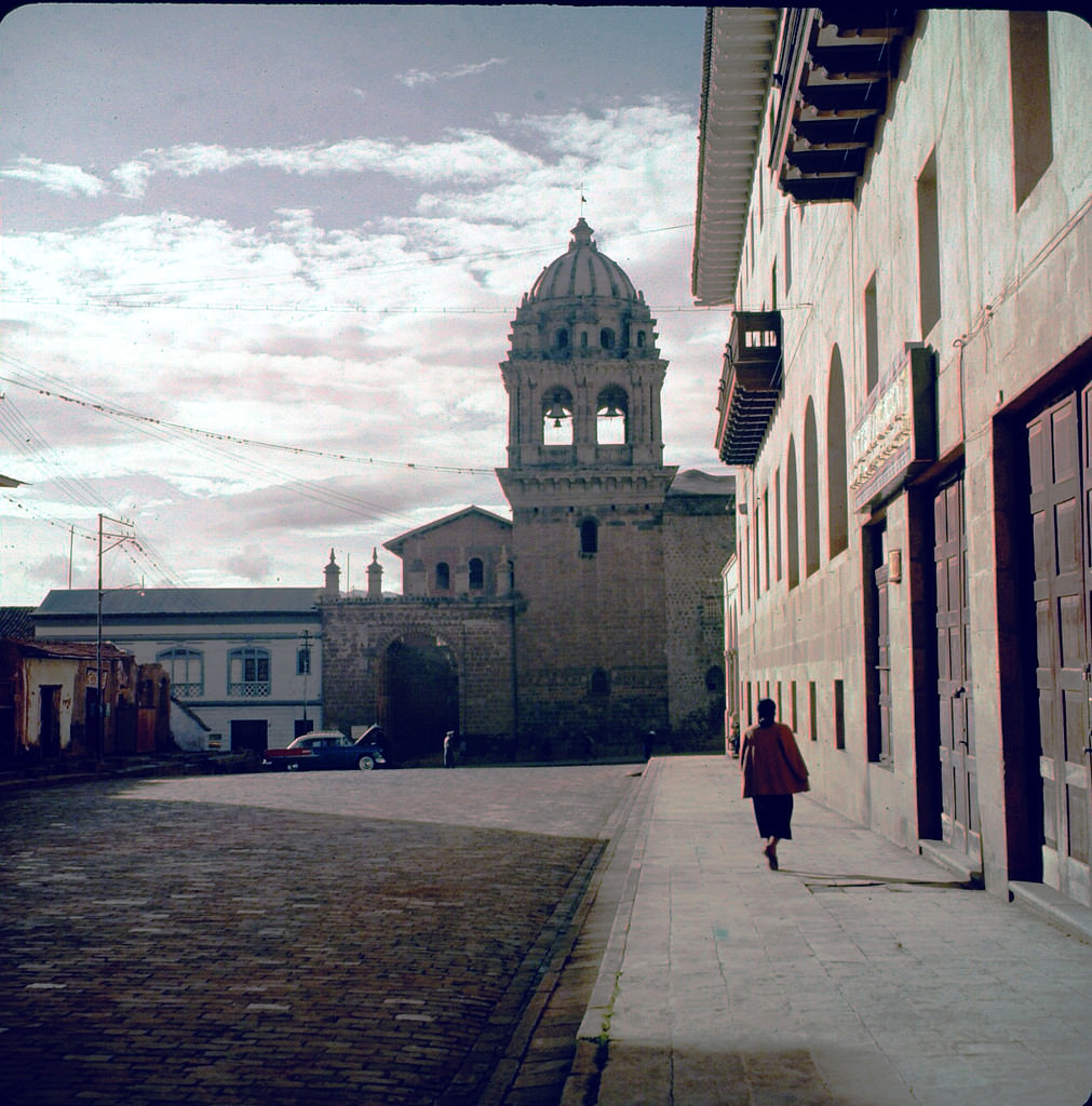 Monastery near cuzco, Peru, 1960