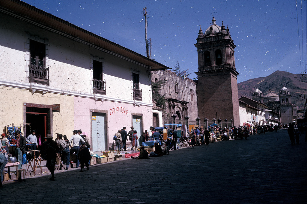 Street in Cuzco, Peru 1963