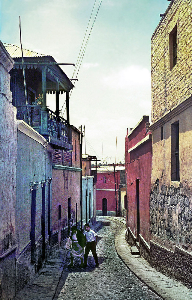Arequipa street, Peru, 1967