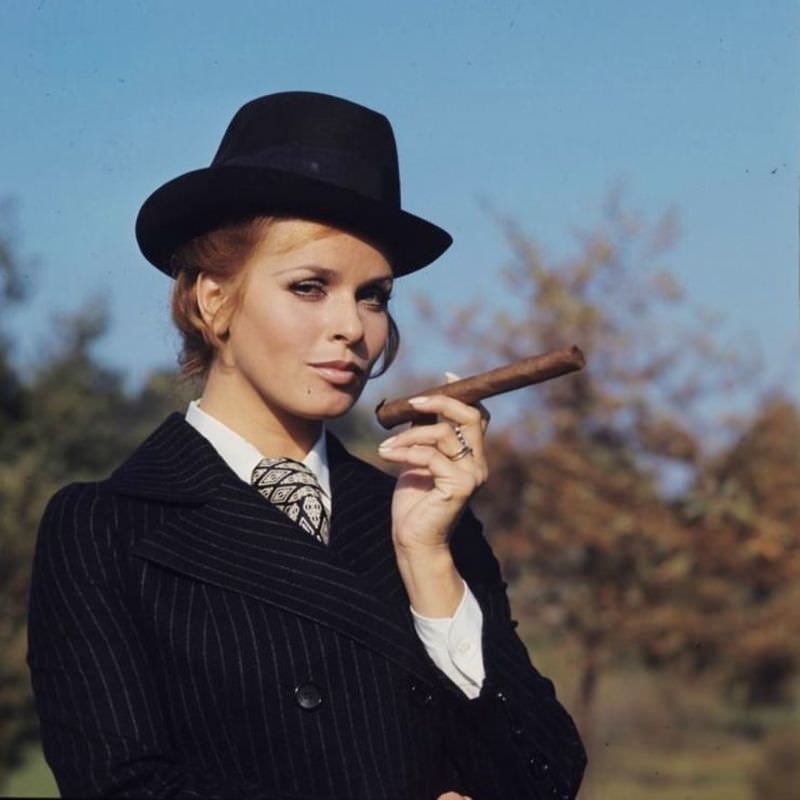 Austrian Classic Beauty: 50+ Beautiful Portraits Of Senta Berger In The 1960s and 1970s