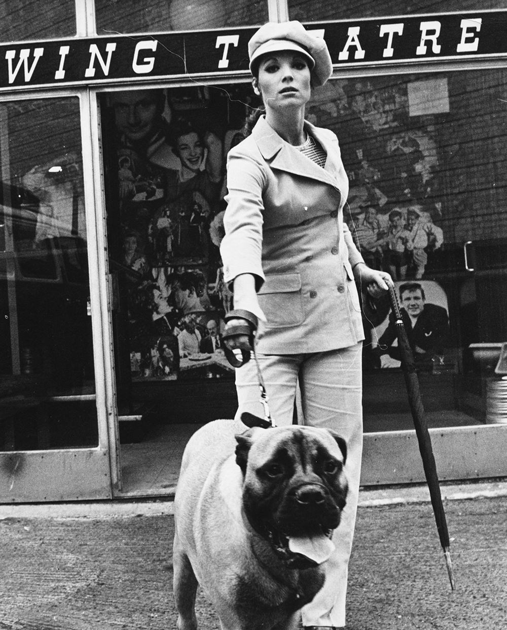 Elsa Matrinelli and her dog