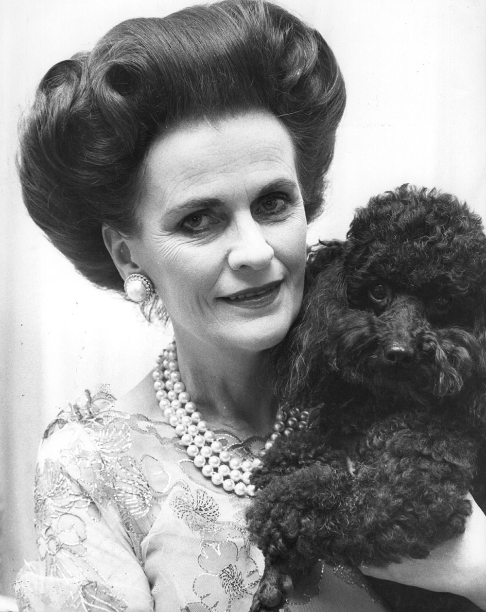 Margaret Campbell and her dog