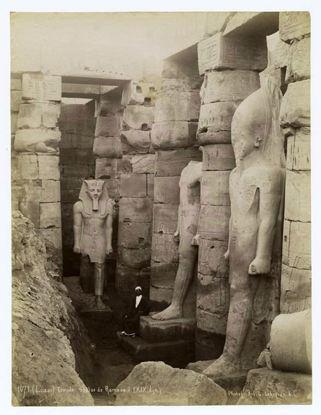 Ramses II in Luxor Temple