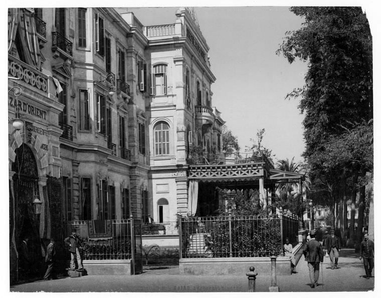 Shepheard's Hotel in Cairo