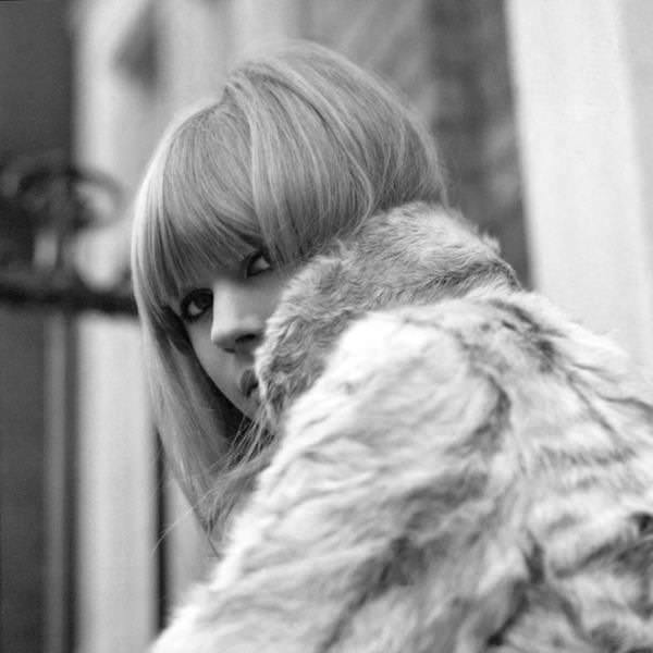 Previously unseen photo of Marianne Faithfull in Amsterdam, 1966.