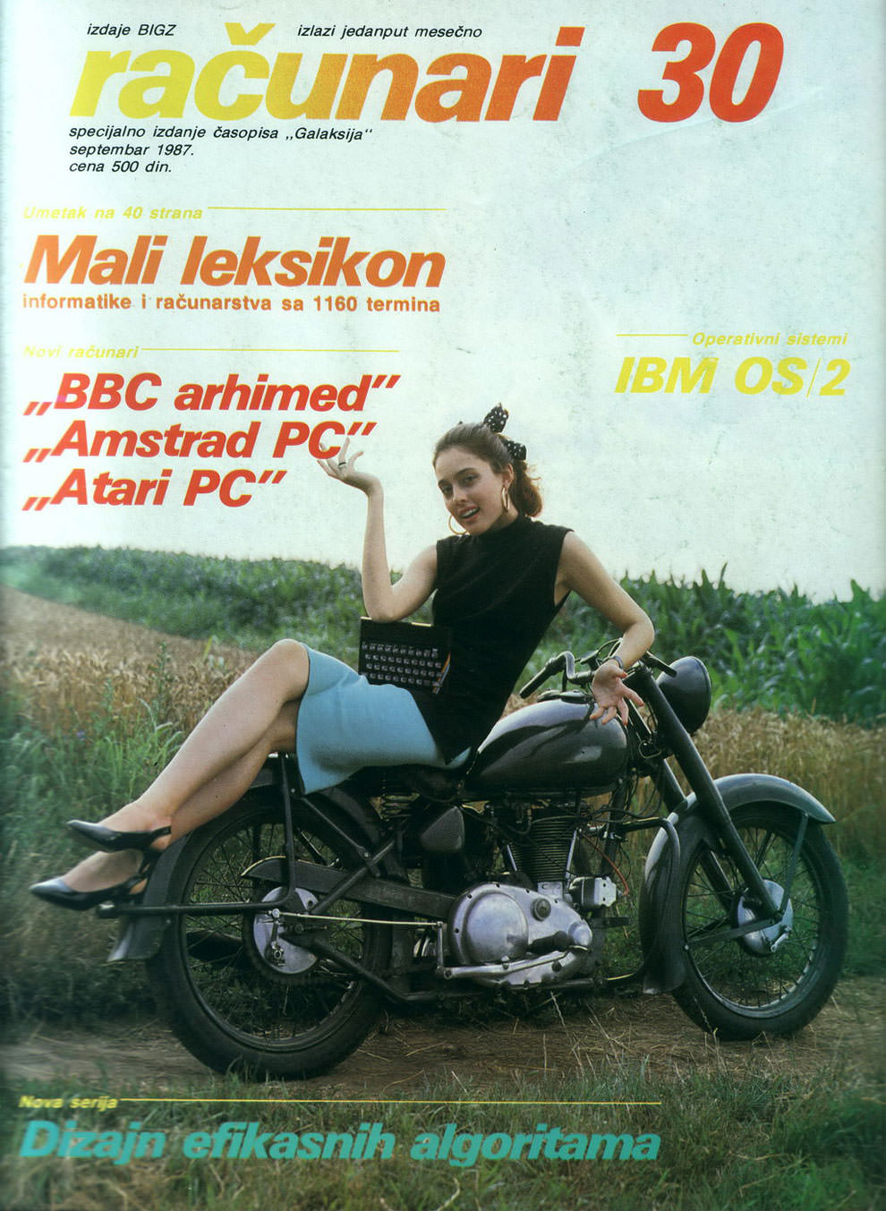 Sensual Vintage Yugoslavian Computer Magazine Covers Girls Of The 1980s-90s