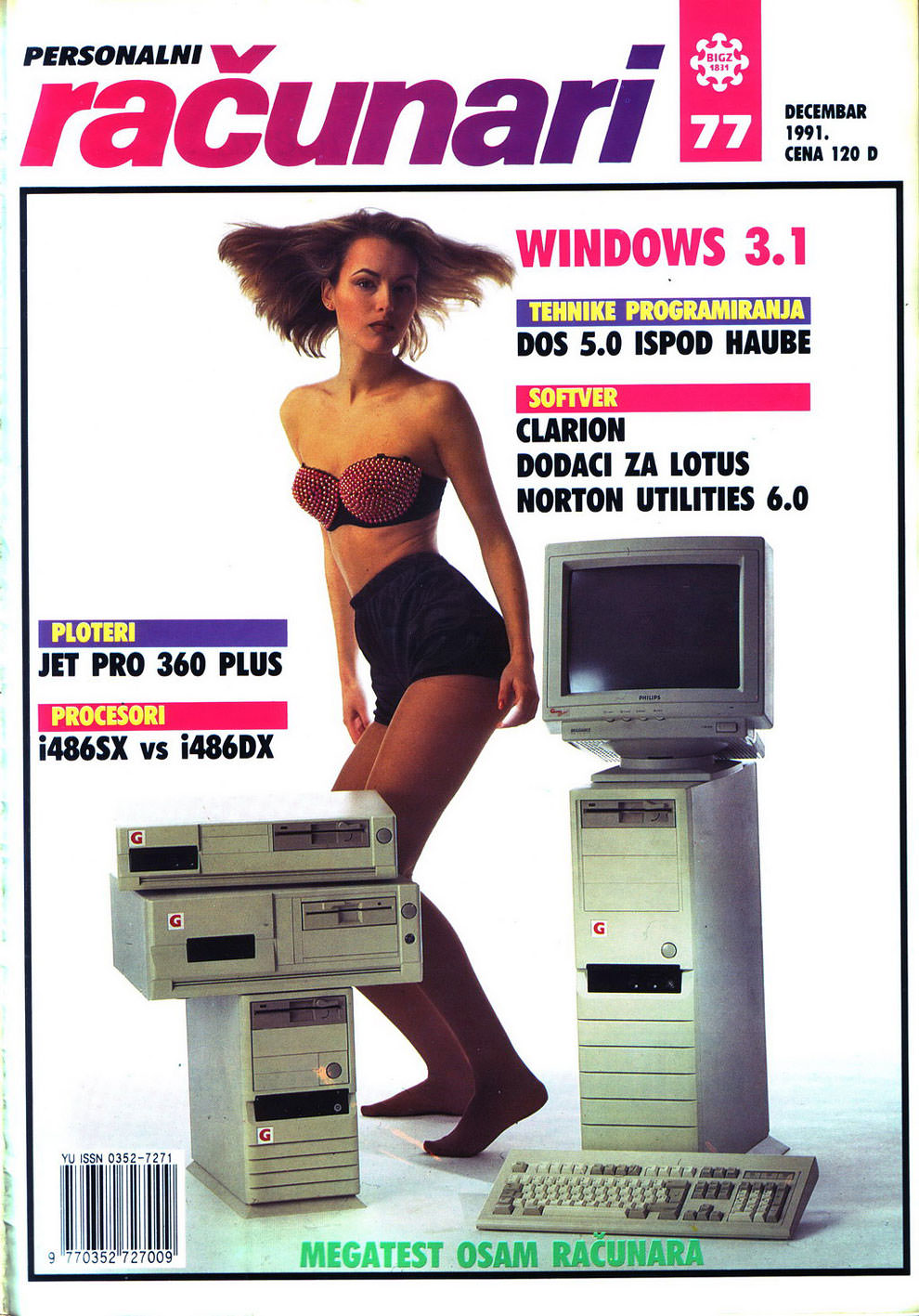 Sensual Vintage Yugoslavian Computer Magazine Covers Girls Of The 1980s-90s