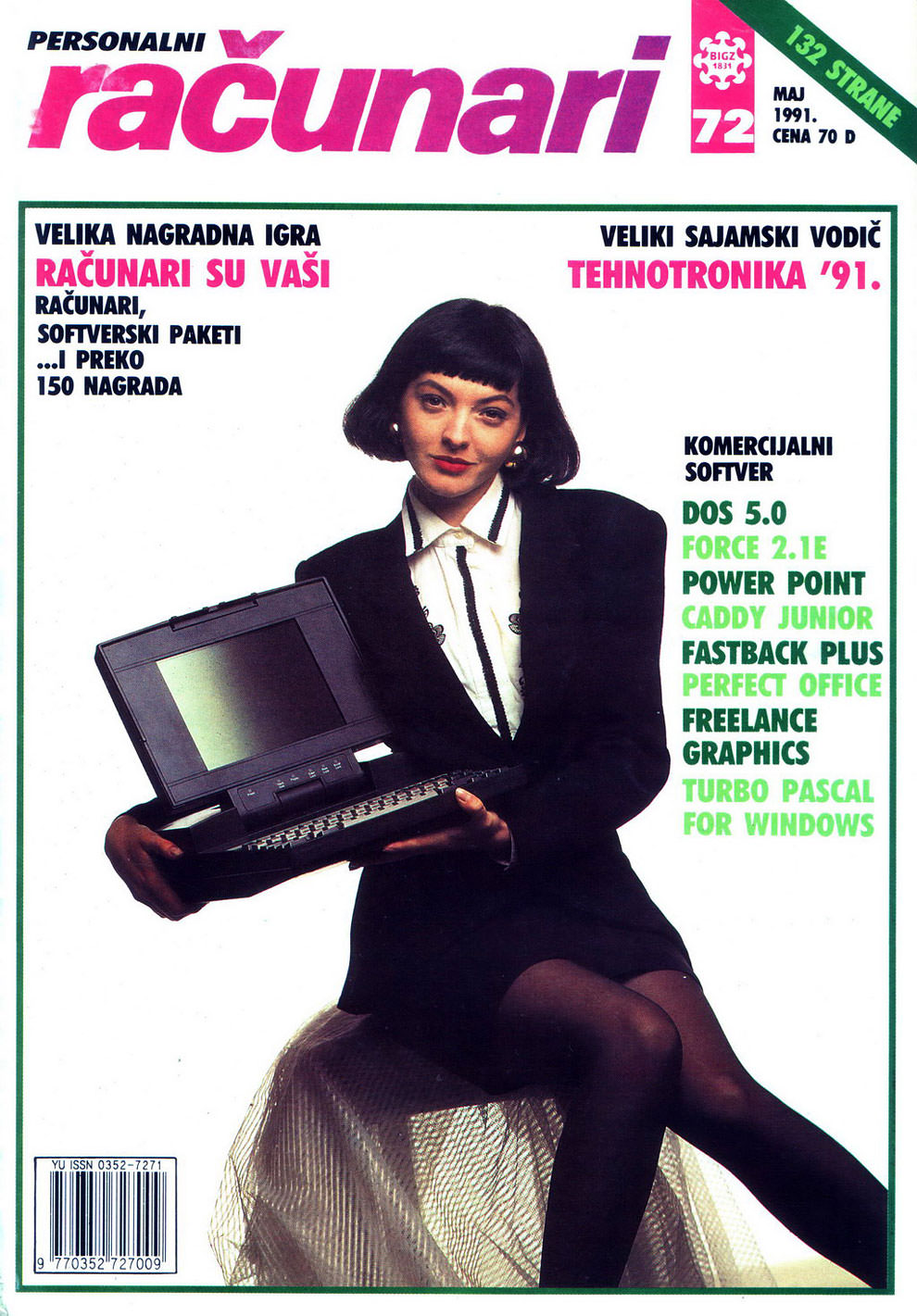 Sensual Vintage Yugoslavian Computer Magazine Covers Girls Of The 1980s-90s