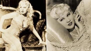 Classic Hollywood actress Mae West