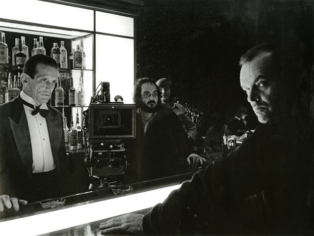 The Shining (Jack Nicholson with Stanley Kubrick directing)