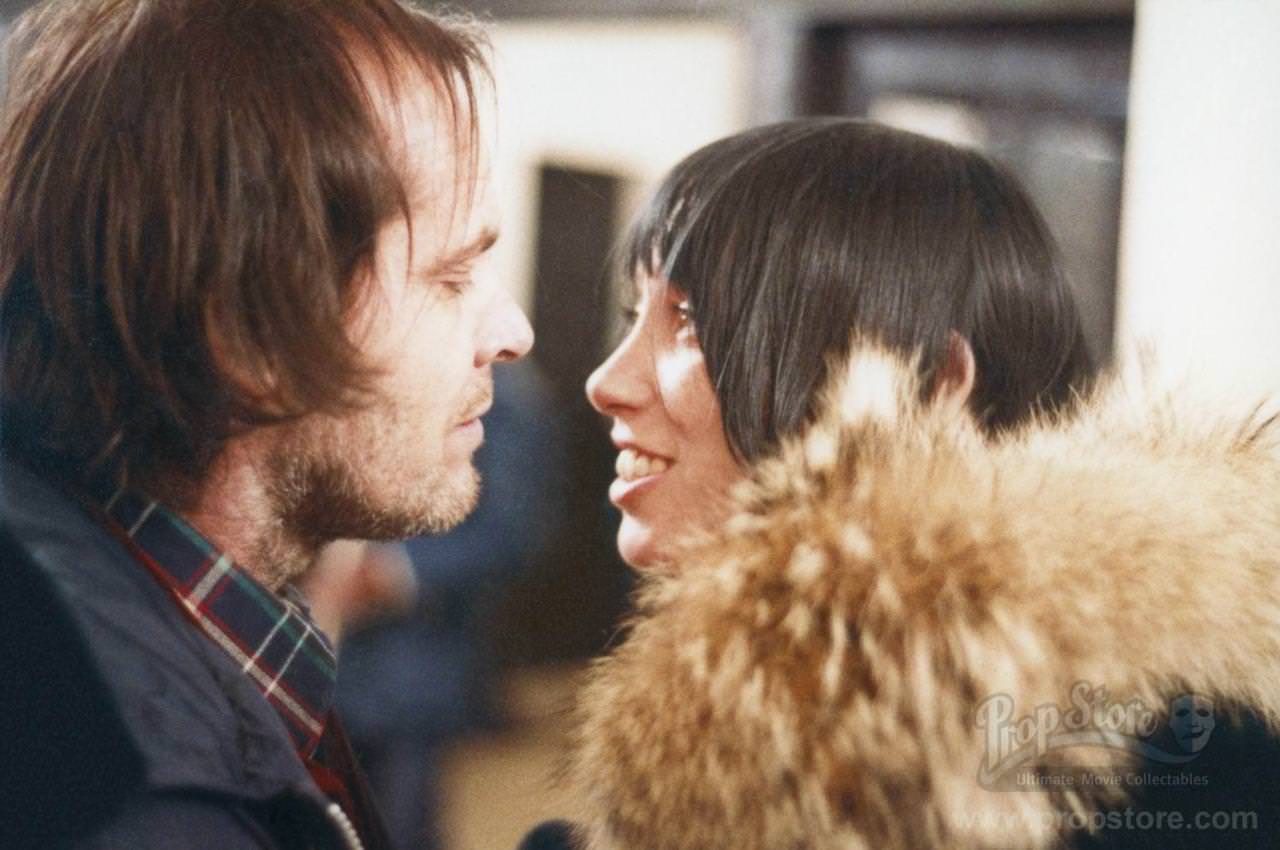 Jack Nicholson and Shelley Duvall.