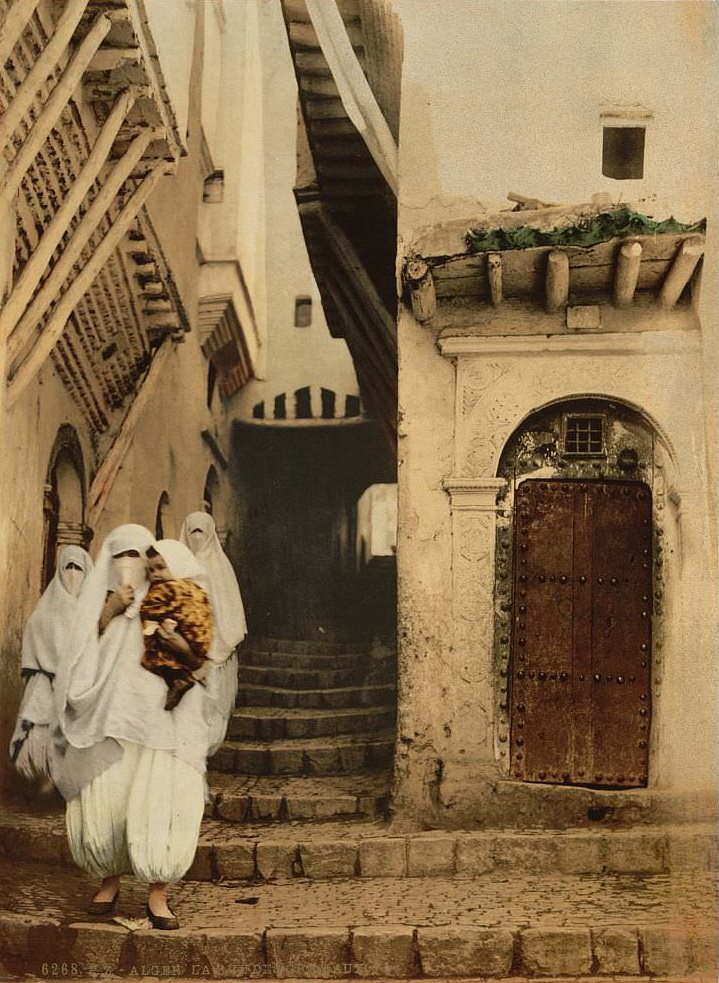 Street of the camels, Algiers, Algeria