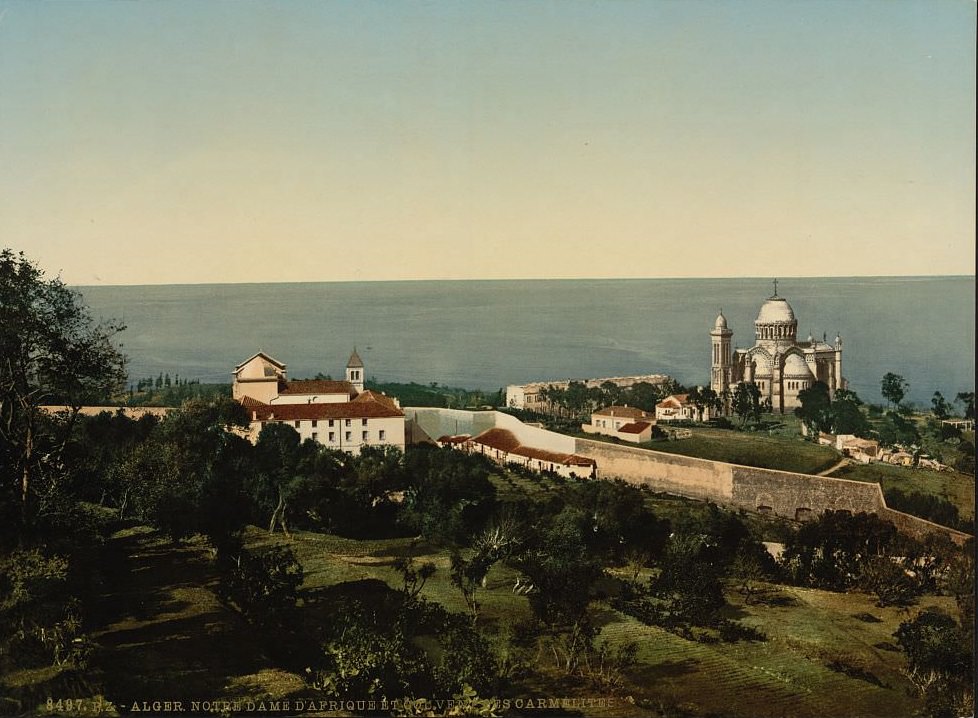 Notre Dame d' Afrique and Carmelite convent, Algiers, Algeria