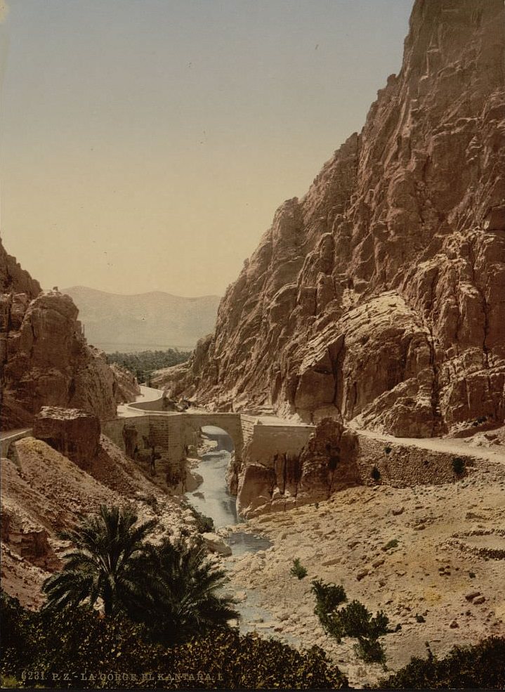 The ravine, I, El Cantara, Algeria