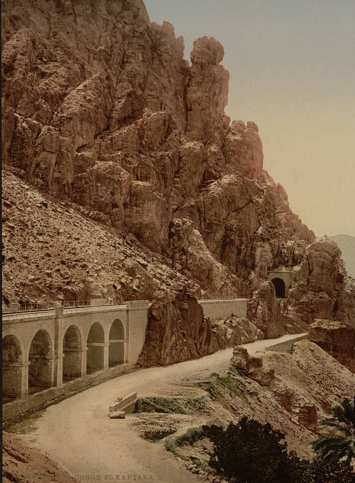 The ravine, II, El Cantara, Algeria