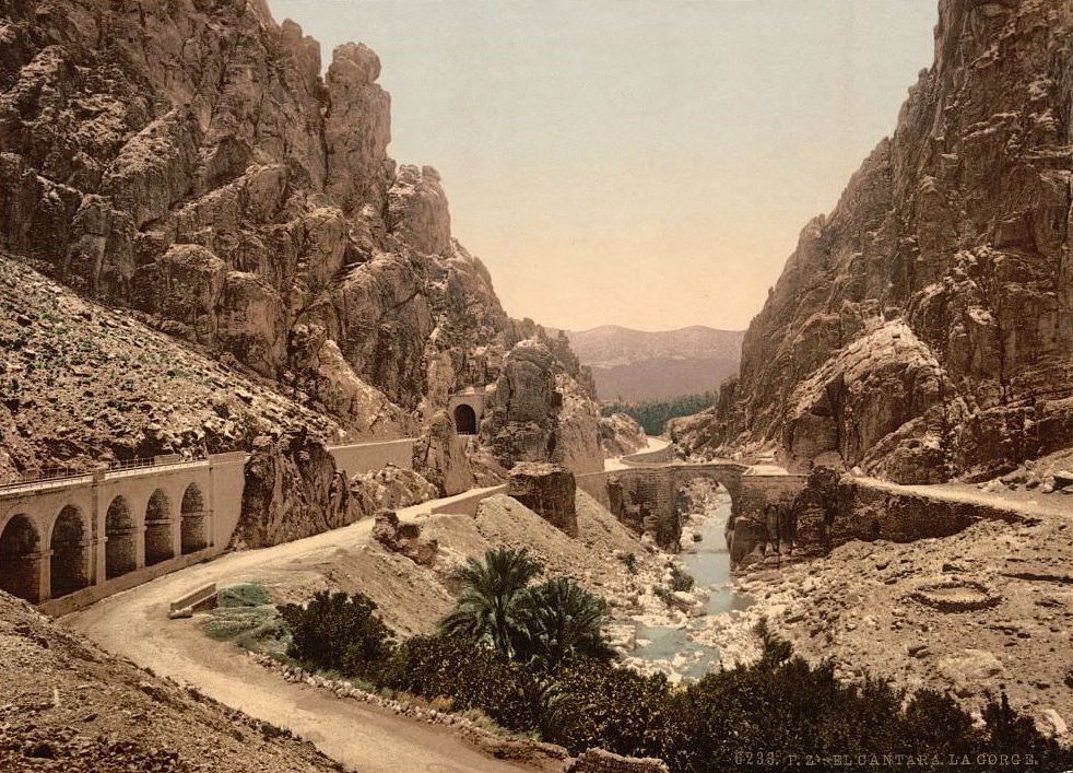 The ravine, III, El Cantara, Algeria