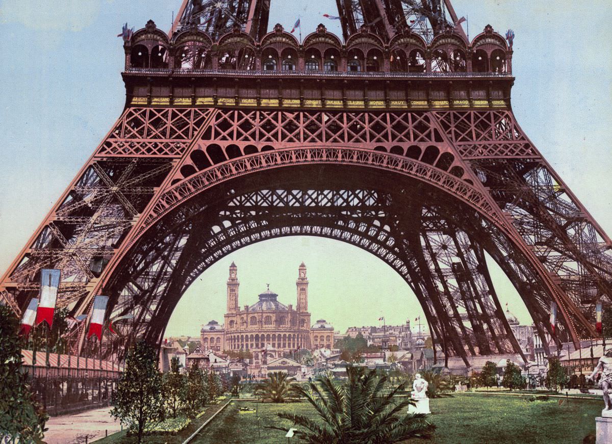 The Eiffel Tower and the Trocadero.