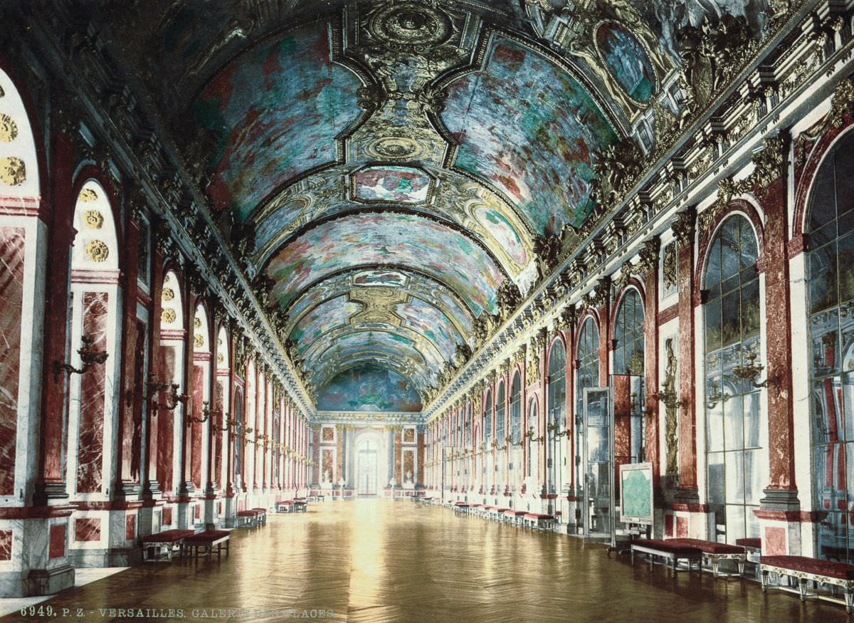 Gallery of Mirrors, Versailles.