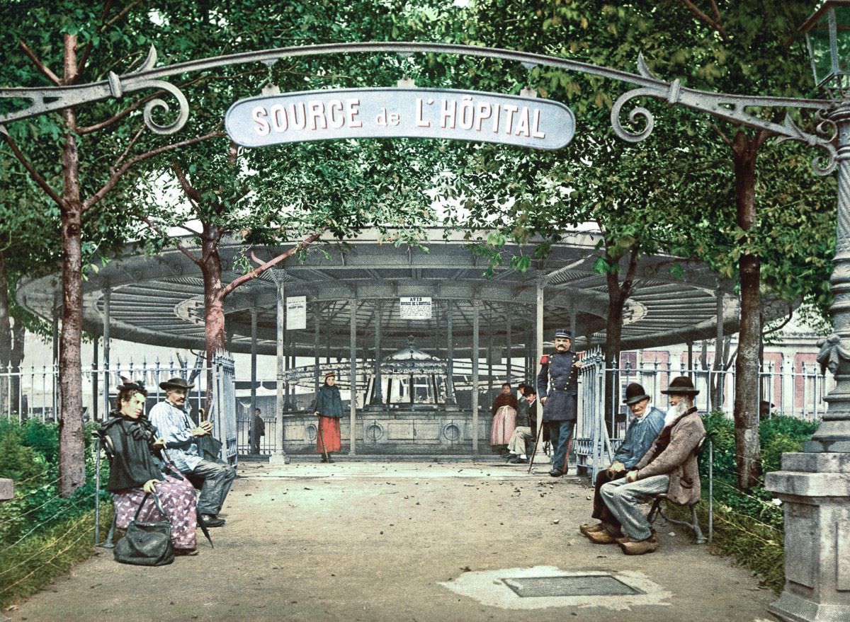The Hôpital Spring, Vichy.