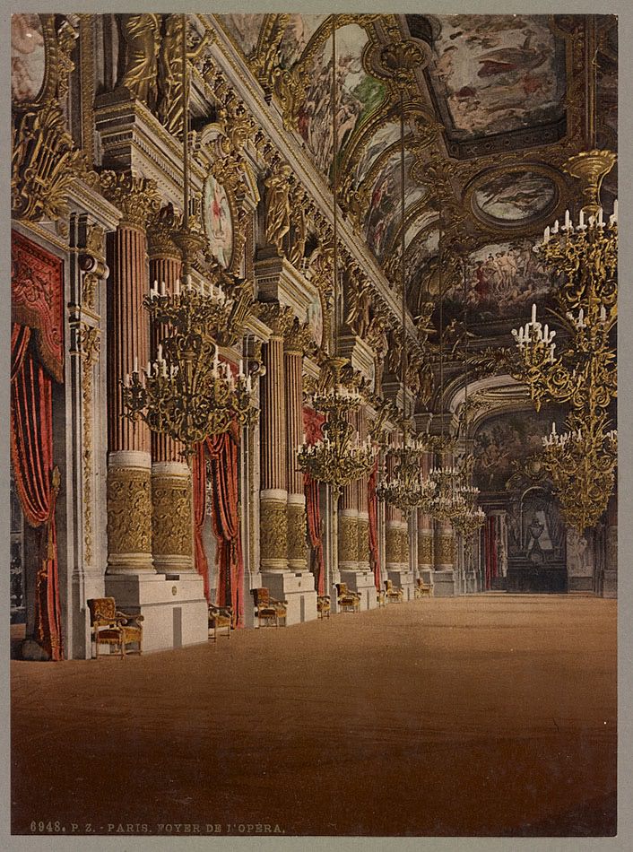 Paris, Foyer de L’Opera.