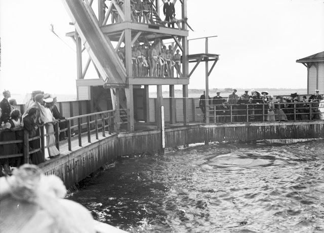 Swimtower in Merihaka, Helsinki