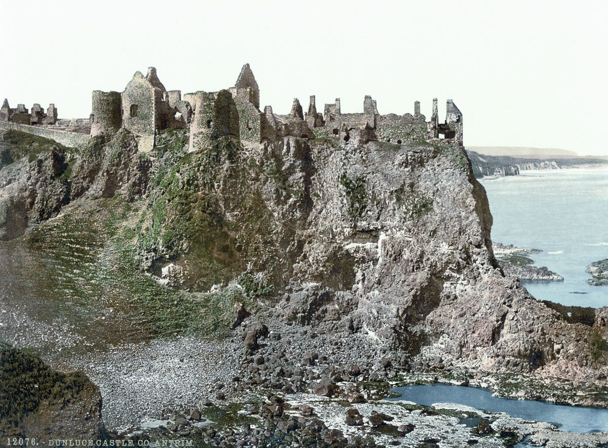 Dunluce Castle, County Antrim.