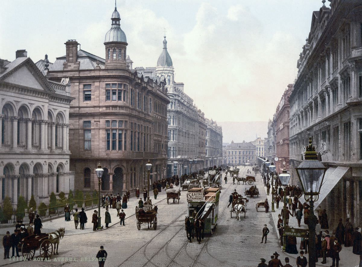 Royal Avenue, Belfast, County Antrim.