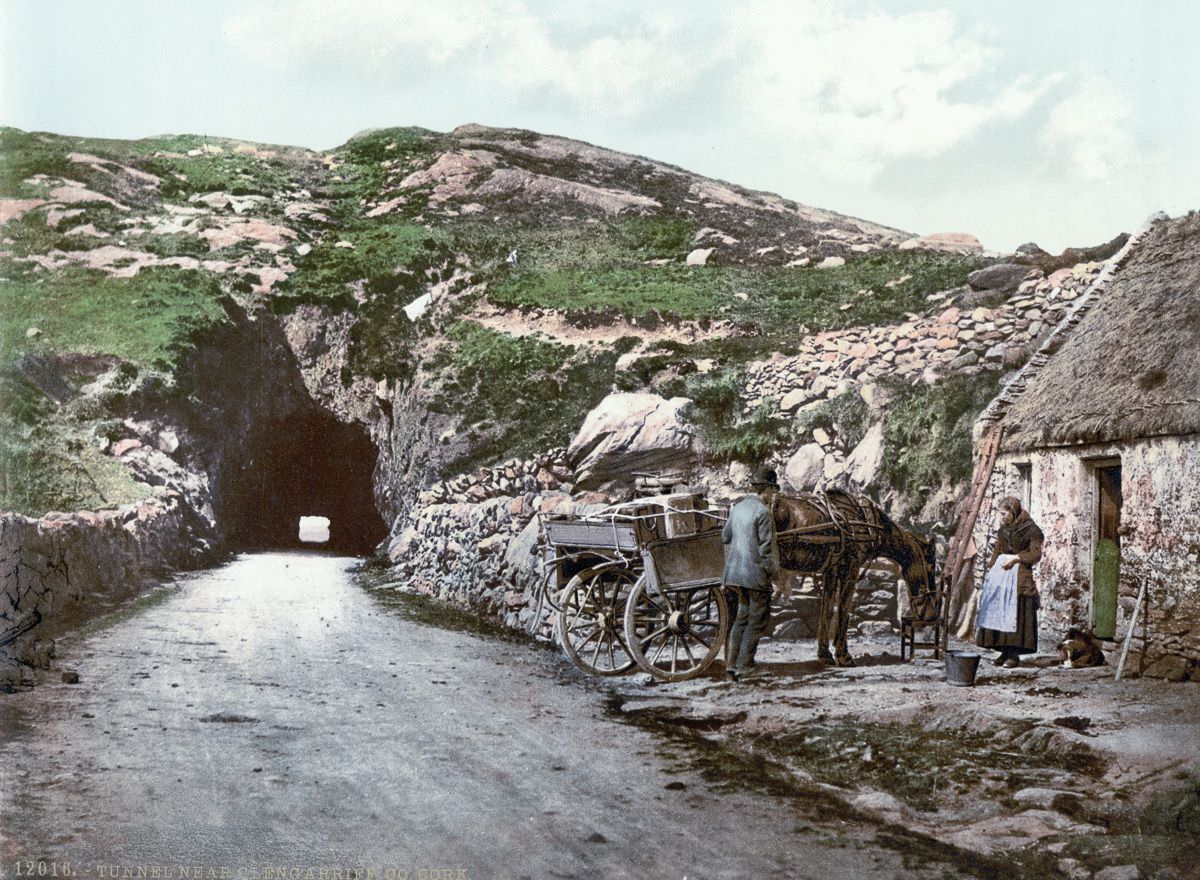 Tunnel near Glengarriff, County Cork.