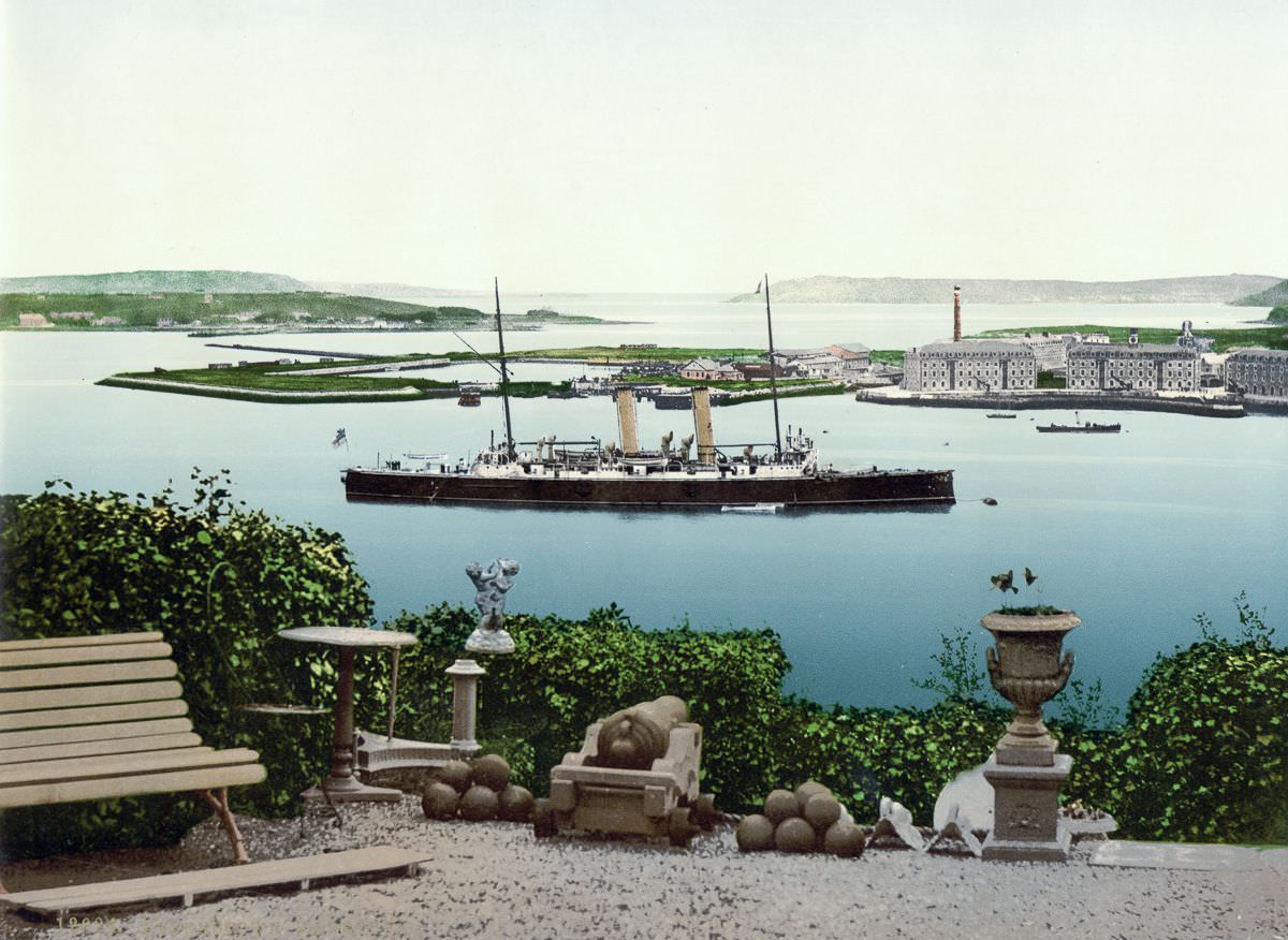 Queenstown Harbor, County Cork.