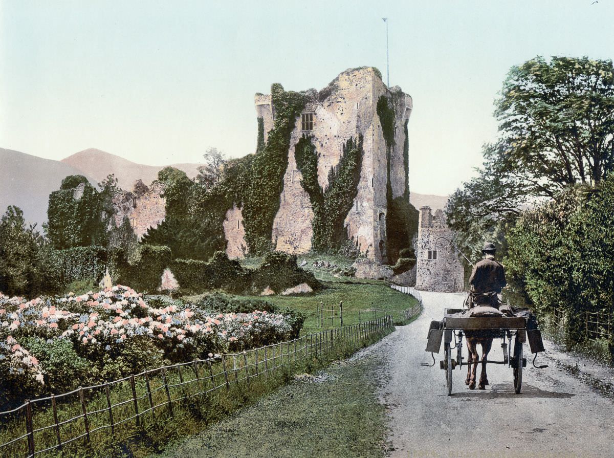 Ross Castle, Killarney, County Kerry.